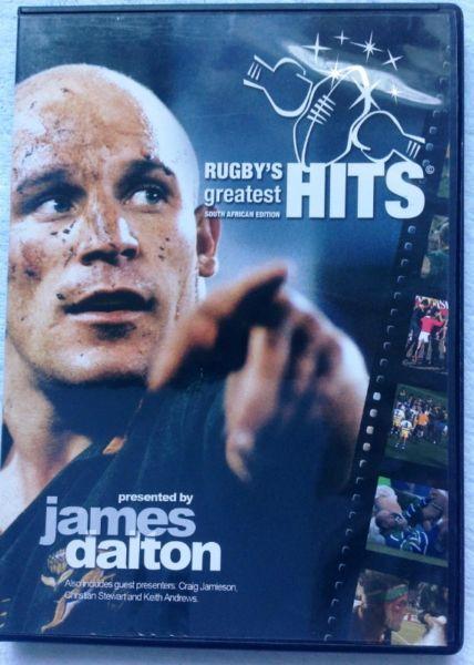 DVD - Rugby’s Greatest Hits – South African Version – Presented by James “”Bullet”” Dalton