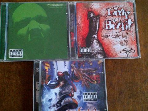 3 Limp Bizkit CDs R250 negotiable for all three