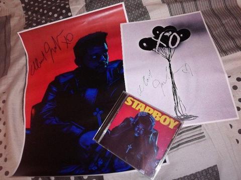 The Weeknd Posters and Starboy album