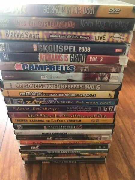 Music DvD’s collection