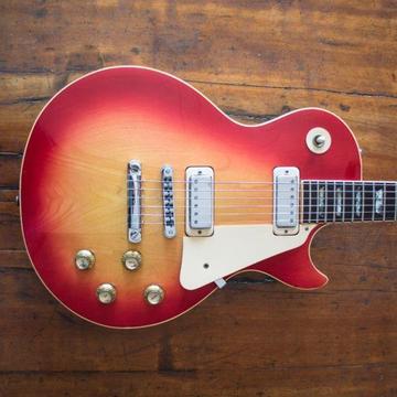 1976 Gibson Les Paul Deluxe Cherry Sunburst Electric Guitar