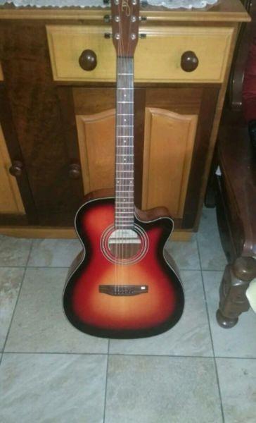 Tyma electric acoustic guitar