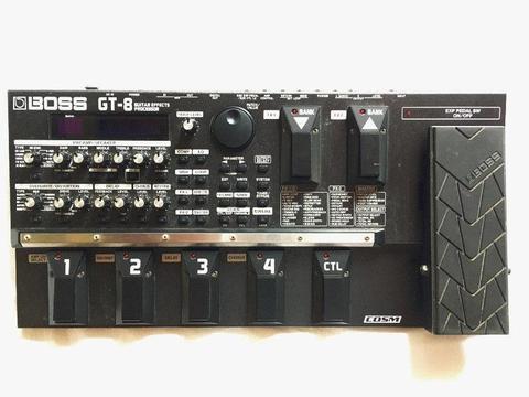 BOSS GT 8 - Guitar Effects Processor