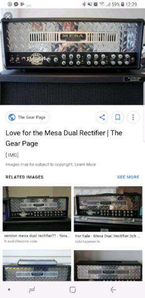 Mesa dual rectifier