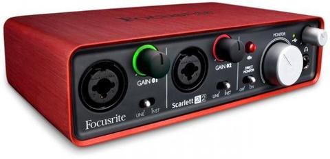 Focusrite Scarlett 2i2 USB Audio Interface,new stock
