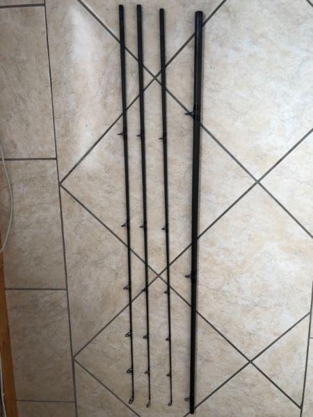 Blue Marlin G3 fishing rod tips and middle section for sale