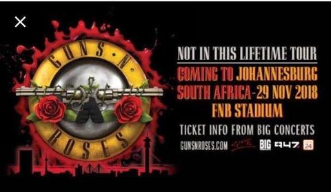 Guns n Roses Tickets
