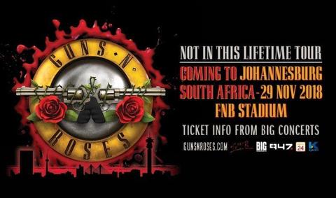 4 x Guns N Roses Golden Circle Tickets