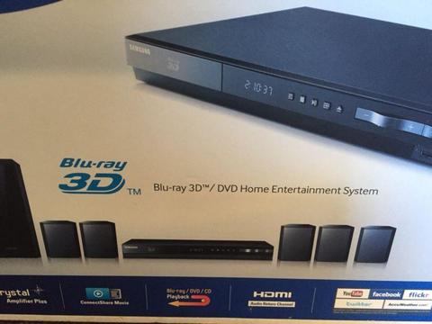 Brand New / Samsung 3D / SMART / Bluray / DVD / 5.1 / Home Theatre System / Usb / FULL HD