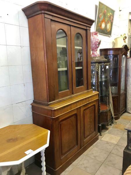 Antique walnut cabinet