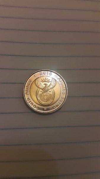 Nelson Mandela 2018 Centenary R5 Coin