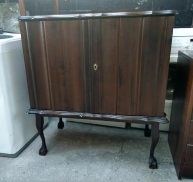 Antique queen Anne tv cabinet