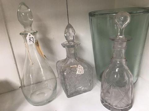 CHRISTMAS decanters a variety R399