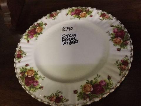 Great opportunity to own a Royal Albert vintage cake plate R790 each