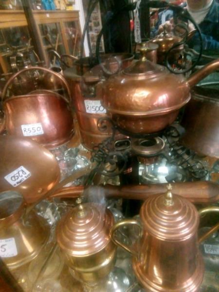 Old Cape Copper items priced seperately
