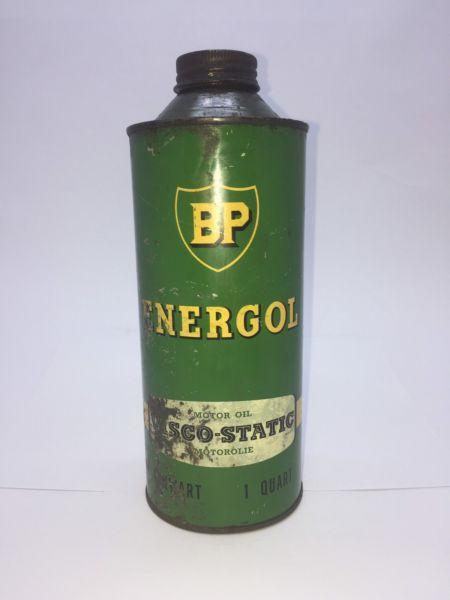 Vintage BP oil tin 1 Quart
