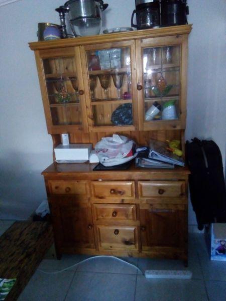 Beautiful Oregon Pine cabinet and wooden kitchen /server/dresser