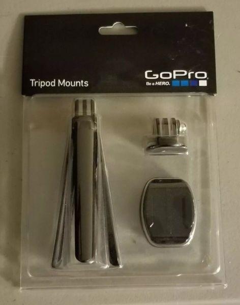 GoPro ABQRT-002 Tripod Mounts Camcorder mounting kit For All Gopro Cameras (BLK)
