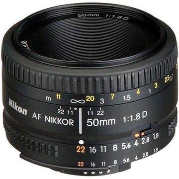 Nikon 50mm f1.8 AF D Lens