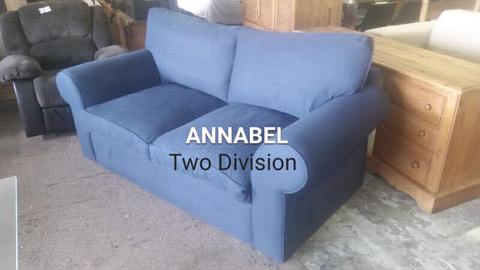 ✔ GORGEOUS!!! Annabel 2 Division Couch