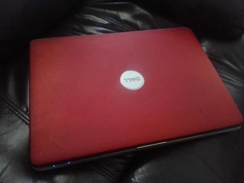 Dell Inspiron 1525 Red DualCore laptop for sale in good cond. 160gb hdd, 2gb ram, good battery