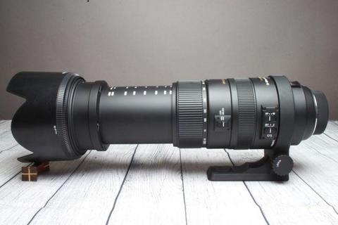 Nikon mount Sigma 50-500mm HSM DG OS image stabilizer super zoom lens