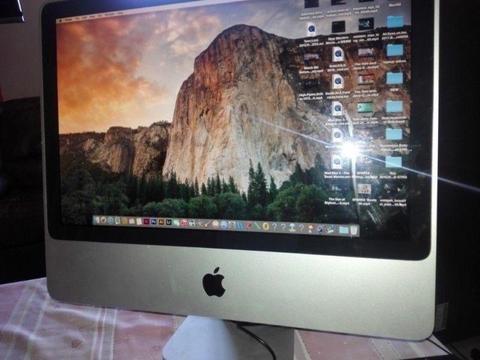 20 inch core2duo Apple Imac for sale, 500gb hdd, 4gb ddr3 ram, 500MB Graphics 2009model