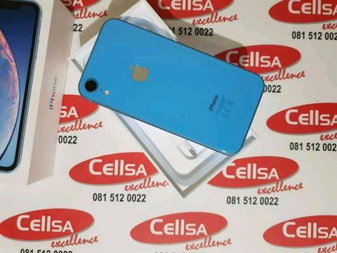 Iphone XR Blue 64g SPOTLESS - CellSA Original