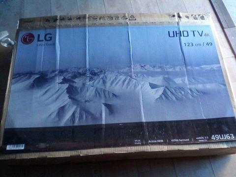 Bargain!LG 49" UHD LED TV Under Warranty