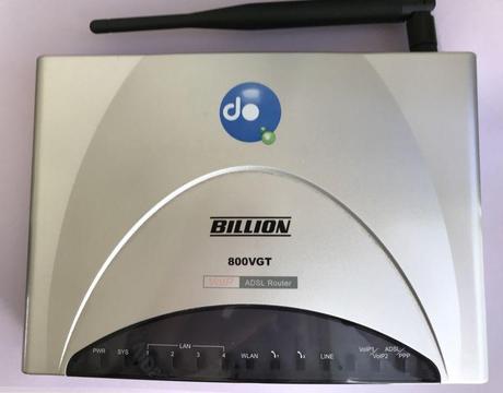 Modem router ADSL Billion 800VGT