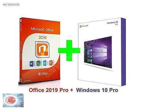 Microsoft Windows 10 Pro with Office 2019 Pro