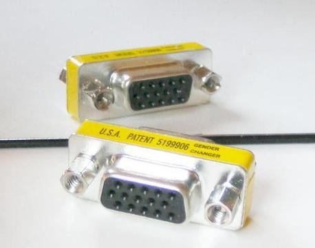 MINI GENDER CHANGER ADAPTOR FOR VGA CABLE