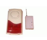 Wireless Alarm Strobe Siren with transmitter - 433 mhz