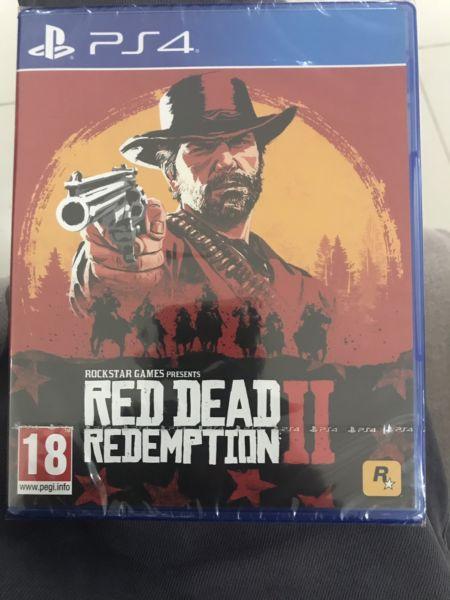 Red dead redemption 2 Ps4 sealed