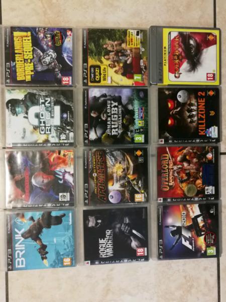 PS3 GAMES FOR SALE R50 EACH!!!!!