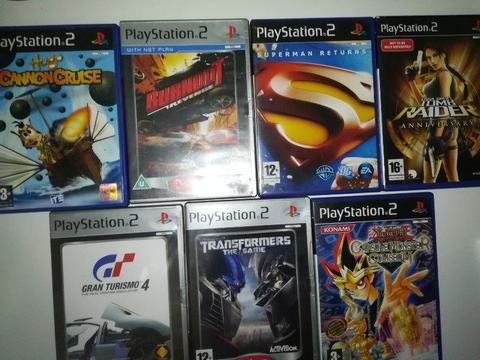 PS2 games in good condition for sale