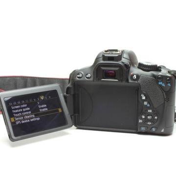 Canon 650D - 18mp - full hd and Canon 18-55mm IS lens