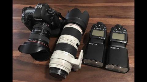 Canon 6D Full Frame DSLR Camera & Lens