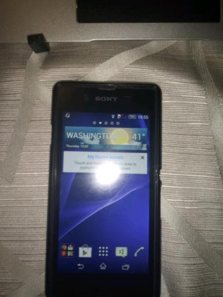Sony Xperia E3 with box and all accessories for sale