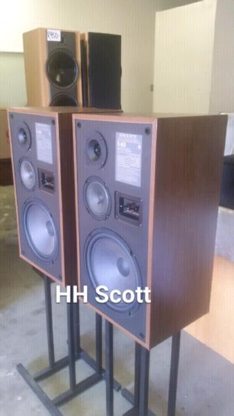 ✔ HH SCOTT Wide Range Loudspeakers S-40 (circa 1975)