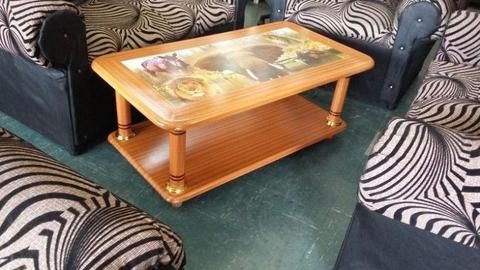 Brand New Wooden Coffee Table Big 5