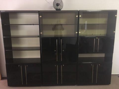 Wall unit tv stand