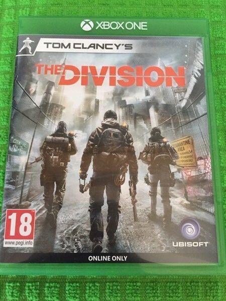 Tom Clancy the division Xbox one