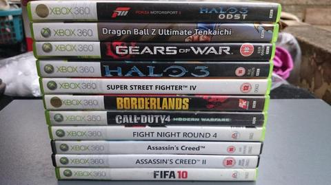 Xbox 360 games for sale