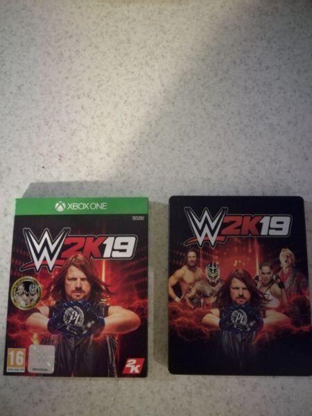 WWE 2K19 Steel Book Edition Xbox One