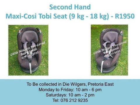 Second Hand Maxi-Cosi Tobi Seat (9 kg - 18 kg)