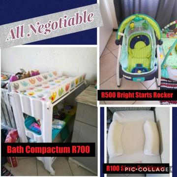 Baby items for sale