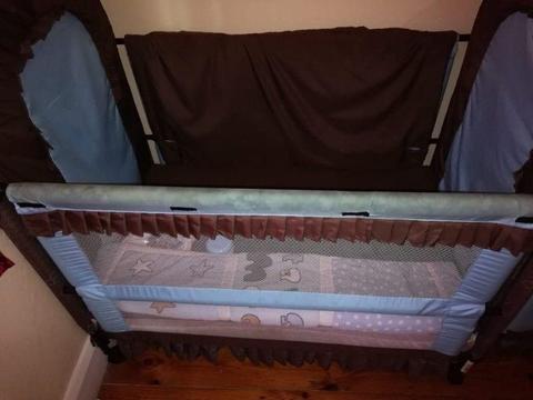 Baby chelino campcots for sale with matresses R650