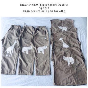 Kids Big 5 Safari Outfits