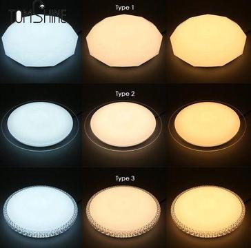 Led Ceiling Light Office Living Acrylic 24W 36W Neutral White Warm White Bedroom